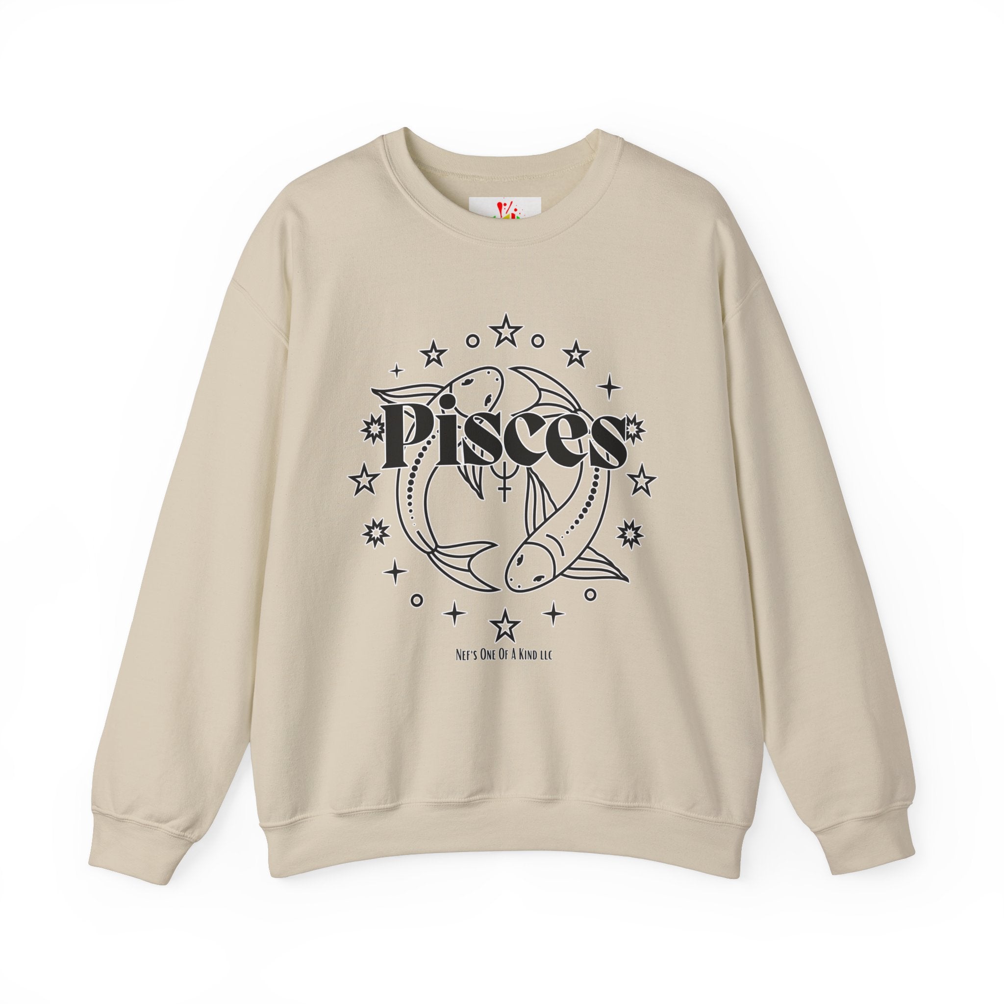 Pisces Unisex Casual Crewneck Sweatshirt